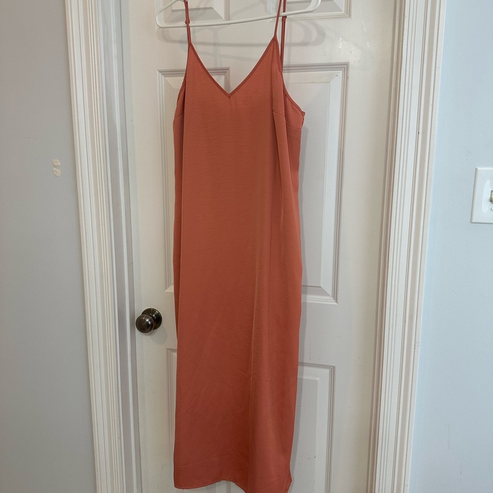 a new day Terracotta Midi Dress